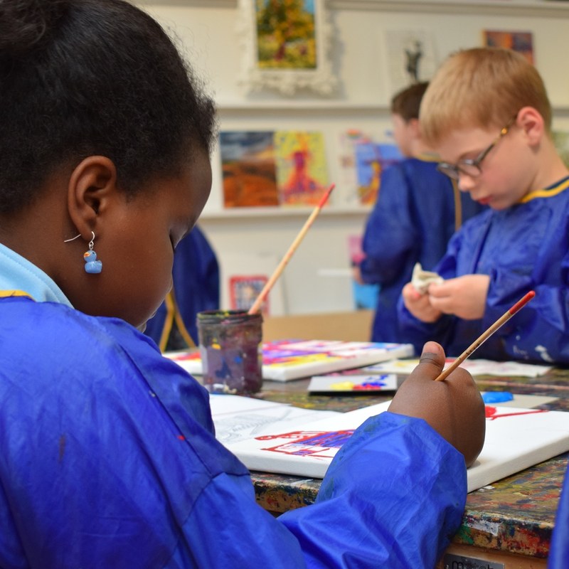 Kinderworkshop: Schilderen met lef!