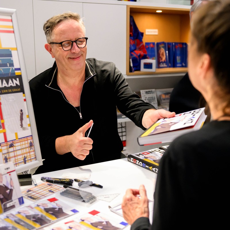 Masterclass 'Van idee tot graphic novel' door Erik de Graaf