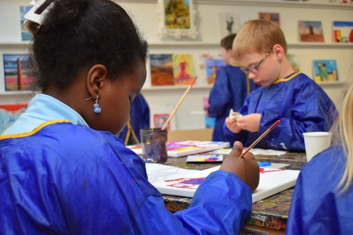 Kinderworkshop: Schilderen met lef!