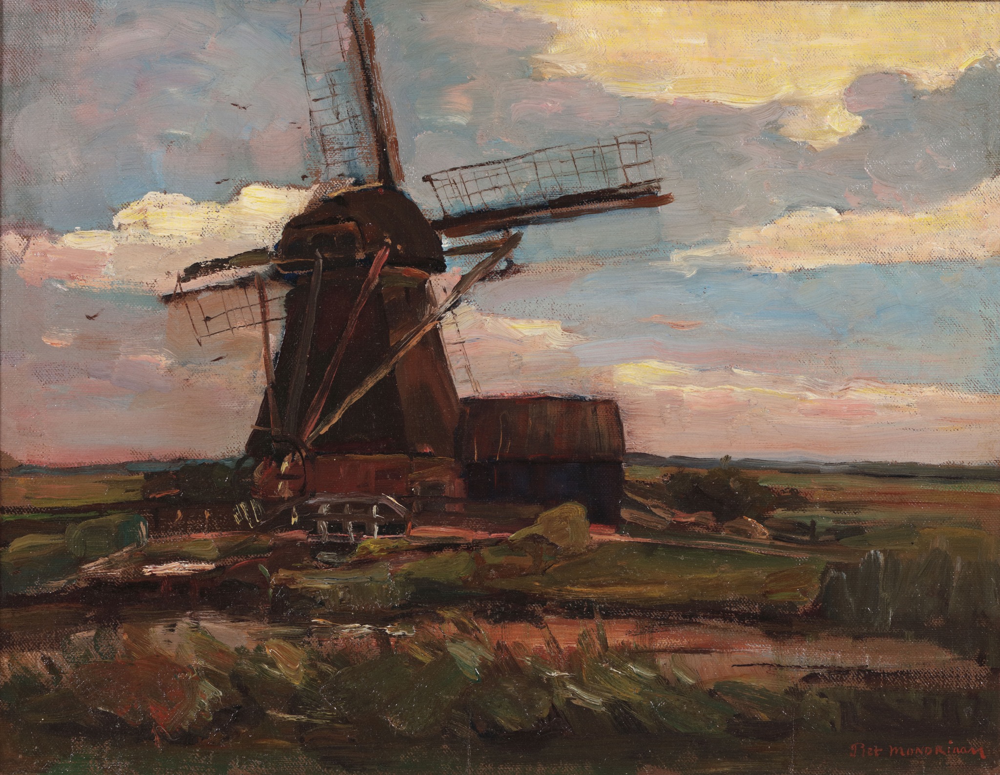 Piet Mondriaan, Oostzijdse molen.jpg